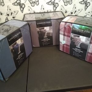 NEW LONDON FOG PREMIUM FLANNEL SHEETS SETS